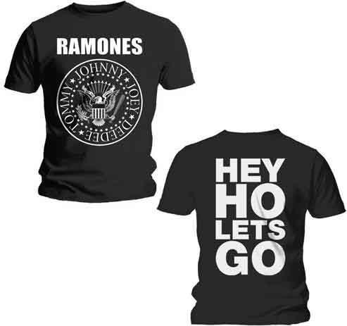 Image du produit Ramones Hey Ho (Back Print) (M)