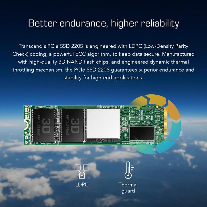 Produktbild Transcend 220S (1000 GB, M.2 2280)