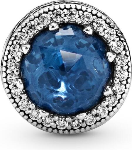 Produktbild Pandora Charms/Beads Mitternachtsblauer Strahlenkranz der Herzen (Silber)