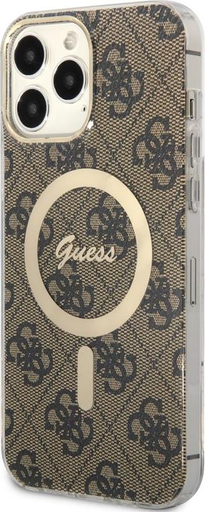 Produktbild Guess GUHMP14XH4STW iPhone 14 Pro Max 6.7" br?zowy/brown hardcase 4G MagSafe (Apple iPhone 14 Pro Max)