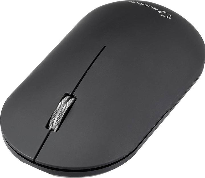 Renkforce RF-WM-200-1 Maus Kabellos, Bluetooth® Optisch Schwarz 3 Tasten 4000 (Kabellos)