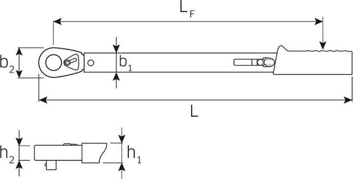 Immagine prodotto Stahlwille 721QR (1/2", 40 Nm, 200 Nm)