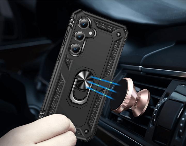 Actual product image Cover-Discount FE - Robust back cover with kickstand (Samsung Galaxy S24 FE)