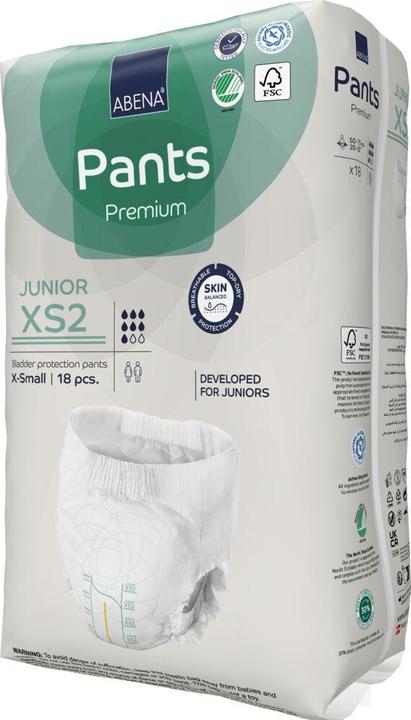 Image du produit Abena Premium Junior (Taille XS, 18 pcs)
