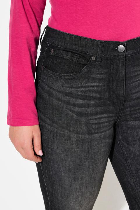 Produktbild Ulla Popken Jeans Sarah, Ziernähte, schmales Bein, Komfortbund (29)