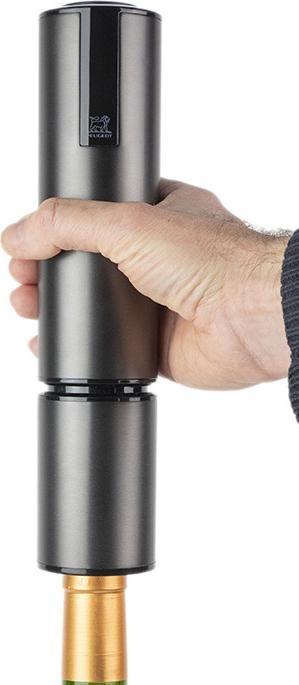 Immagine prodotto Peugeot ELIS TOUCH Cavatappi elettrico con batteria al litio, fibra di carbonio (Cavatappi elettrico)