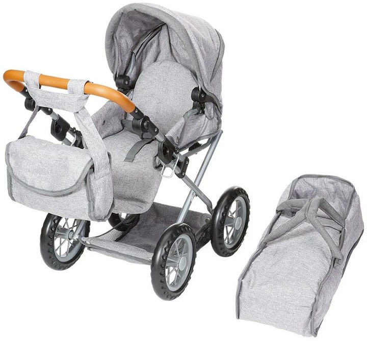 Image du produit Knorrtoys Poussette de poupée Ruby - stone brown
