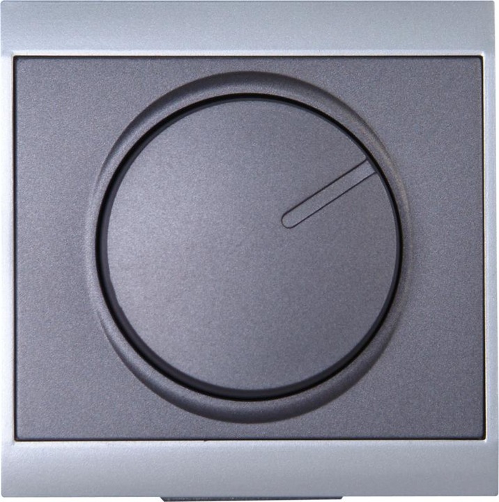 Produktbild Kopp Druck-Wechsel-Dimmer Malta 20-275 W/WA, silber-anthrazit