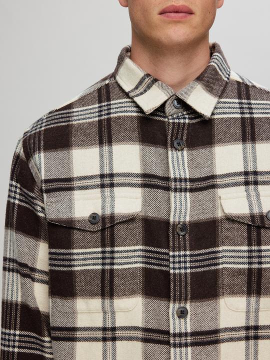 Produktbild Selected Homme Kariertes Overshirt (L)