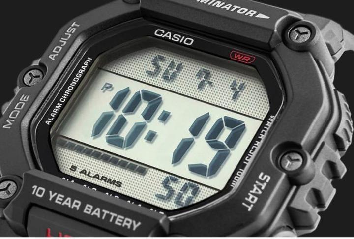 Produktbild Casio Herrenuhr AE-1600H-1AVDF + Box (Digitaluhr)
