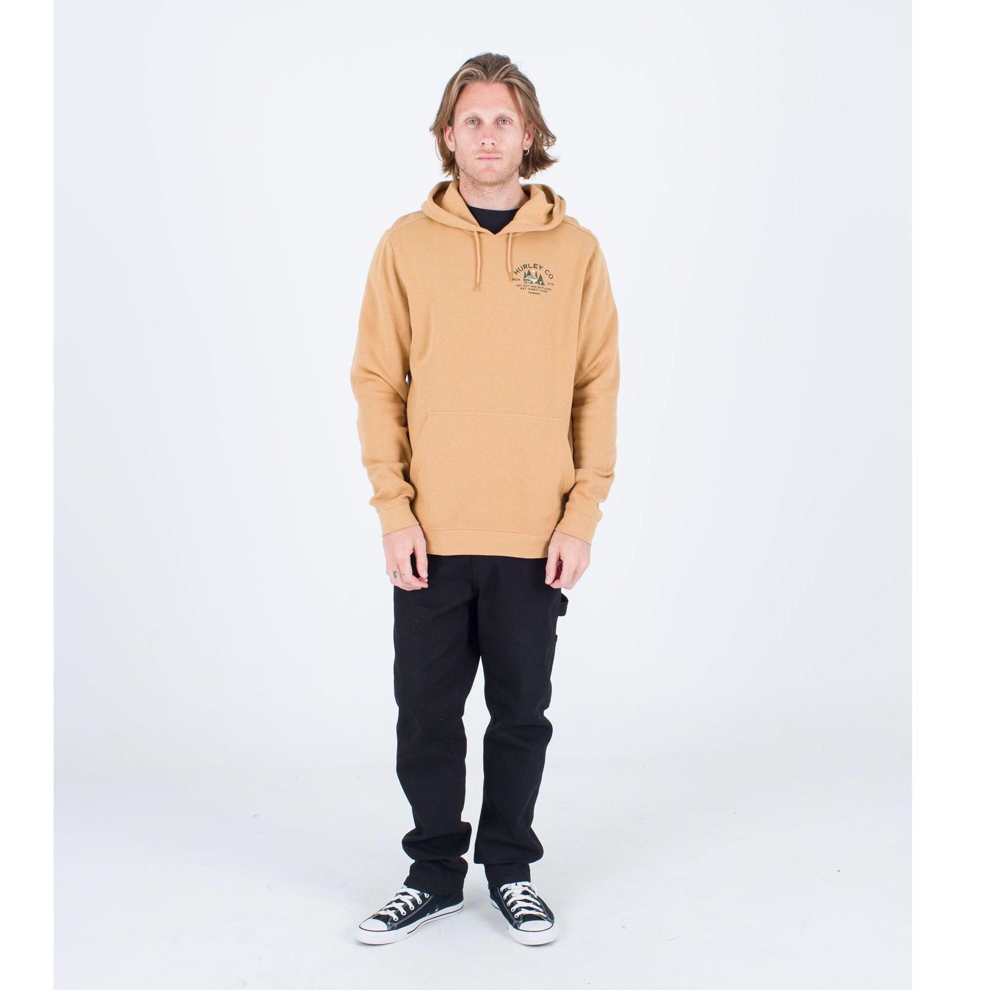 Thumbnail - Hurley, Herren, Pullover, hoodie campin, Braun, (S)