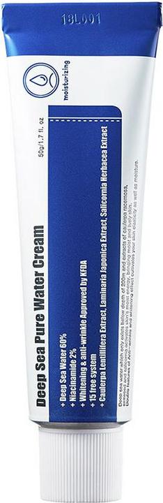 Image du produit Purito Deep Sea Pure Water (50 ml, Crème de jour, Jusqu'à SPF 10)