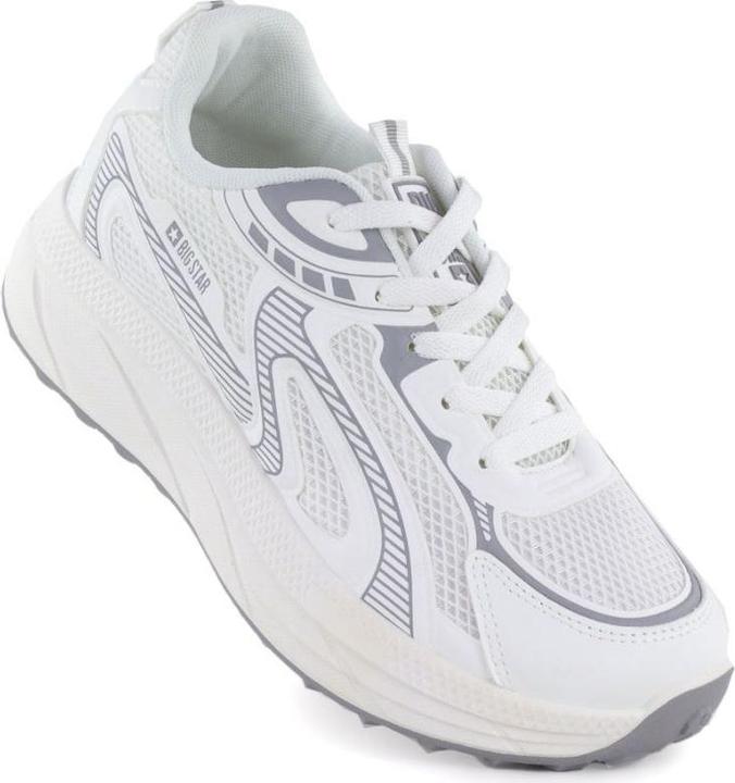 Image du produit Big Star Women's white platform sneakers TT274325 (40)