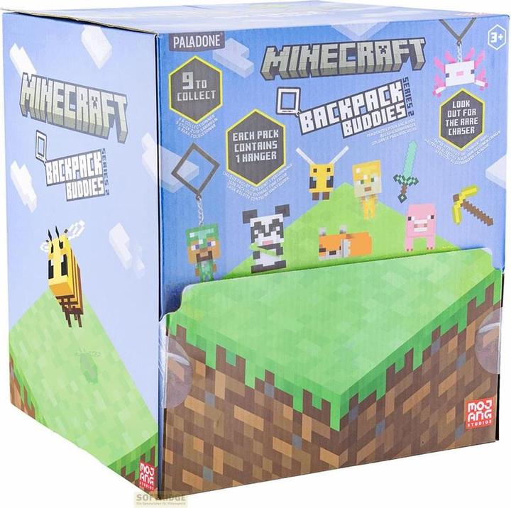 Produktbild Paladone Products Mojang Studios - Minecraft Backpack Buddies (CDU de 24pcs)