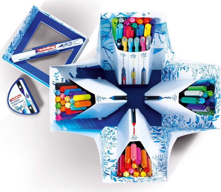 Produktbild Edding Happy Big Box 1340 + 1300 (Mehrfarbig, 70 x)