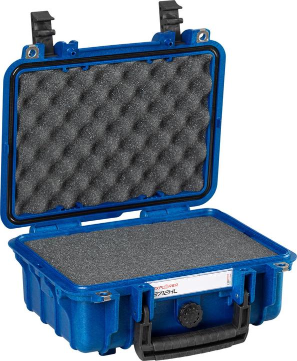 Produktbild Explorer Cases Outdoor Koffer 2712HL.N blue navy with pick & pluck foam (B x H (6.60 l)