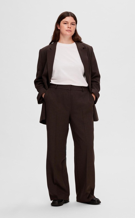Actual product image Selected Femme Wide Fit Suit Trousers (W38/L32)