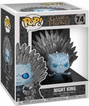Actual product image Funko POP! - Game of Thrones: Night King on Iron Throne