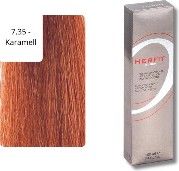 Immagine prodotto XanitaliaPro Colore Per Capelli Con Vitamine (7.35 - Caramello)