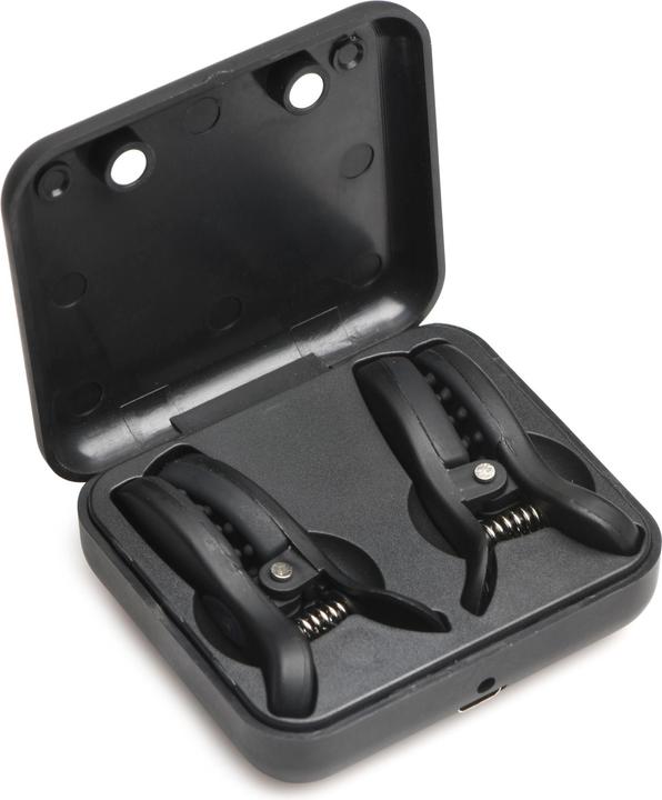 Produktbild Master Series XR Brands Dark Grip VibrationsBrustwarzenklemmen Schwarz
