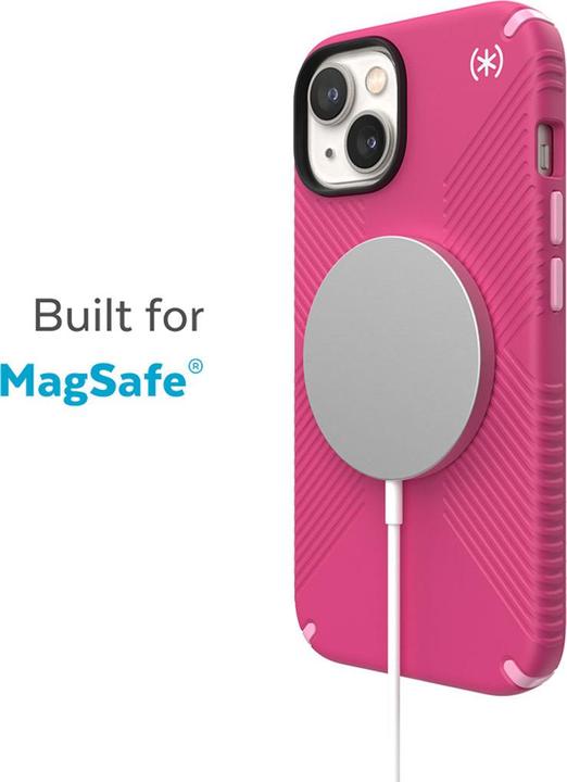Produktbild speck Presidio Grip Schutzhulle fur Apple iPhone 14 Plus Digital rosa (Apple iPhone 14 Plus, Apple iPhone 15 Plus)