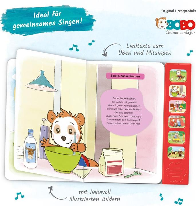 Immagine prodotto Erste Kinderlieder BOBO (Tedesco, Casa Editrice Trötsch, 2023)