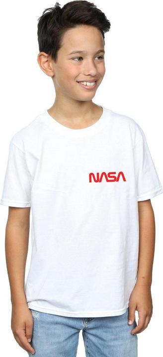Produktbild Nasa Modern Logo Chest TShirt Jungen (152, 158)