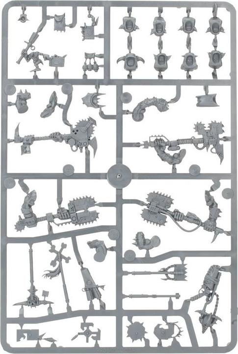 Actual product image Games Workshop Warhammer 40k - Orcs Nobz (2018) (Plastic)
