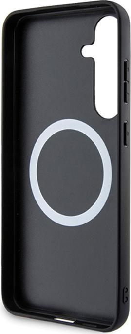 Actual product image BMW BMHMS23PUDTK S921 czarny/black hardcase Carbon Tricolor Line MagSafe (Samsung Galaxy S24)