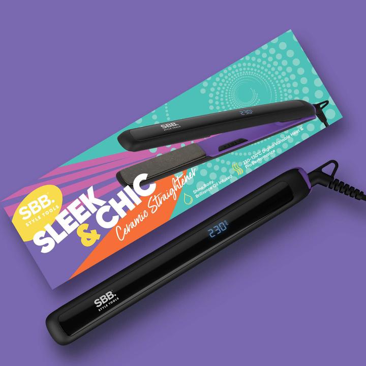 Image du produit Homedics Sleek & Chic ceramic straightener