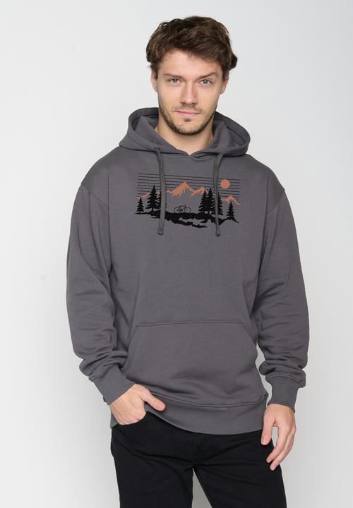 Produktbild Greenbomb Hoodie Bike Mountain Pines (M)