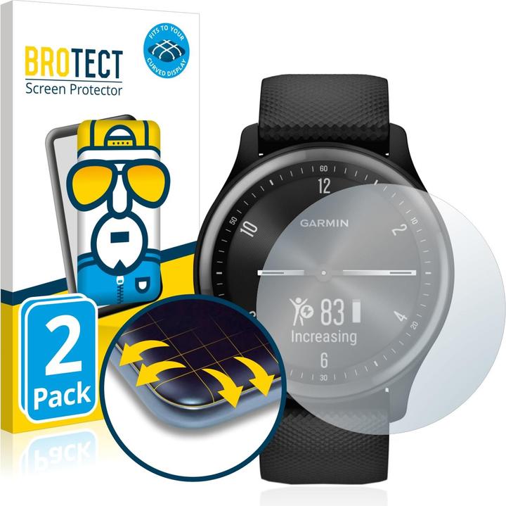 Productafbeelding BROTECT Volledig bedekkende screen protector (Vivomove Sport)
