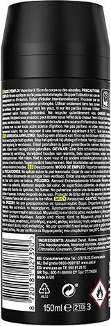 Image du produit AXE Ax Déodorant Spray Corps Vous 150ml (Spray, 150 ml)