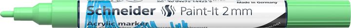 Valeurs nutritives et ingrédients Schneider Marqueur acrylique Paint-It 310 2mm vert pastel (1 x)