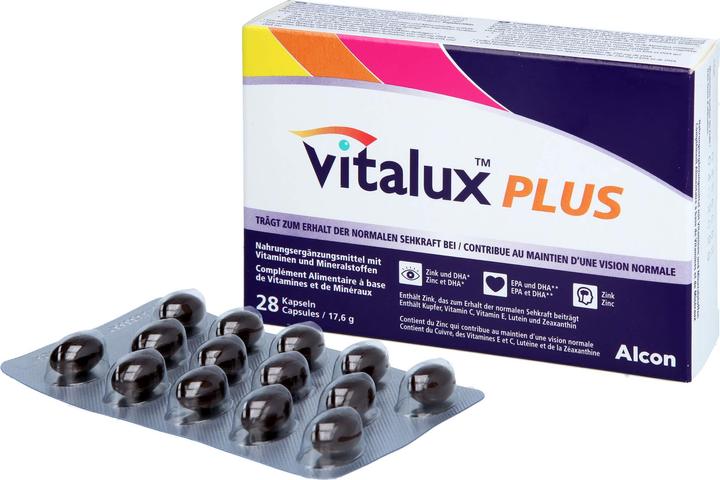 Produktbild Vitalux Plus Kaps (28 Stück, Kapseln, 33 g)