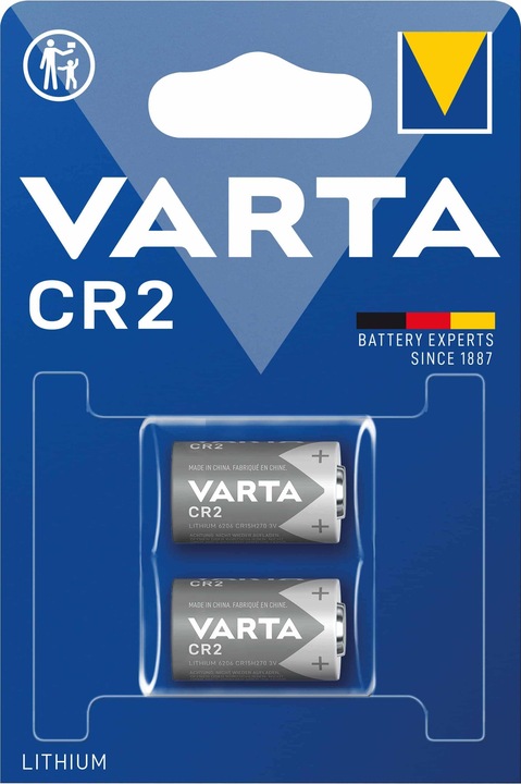 Actual product image Varta Photo Lithium (2 pcs., CR2, 880 mAh)