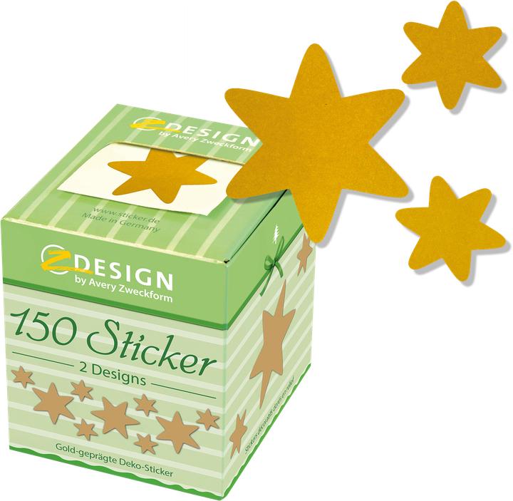 Produktbild Z-Design Sticker auf Rolle (150 Sticker)