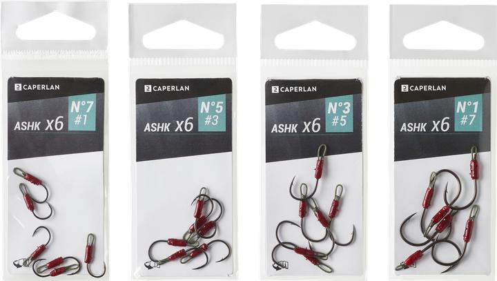 Actual product image Caperlan Hook Assist Hook ASHK Trout fishing