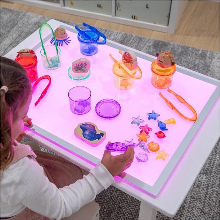 Actual product image TickiT Light panel with color change for children - rectangular A2 - (size 63.5 x 46 cm)