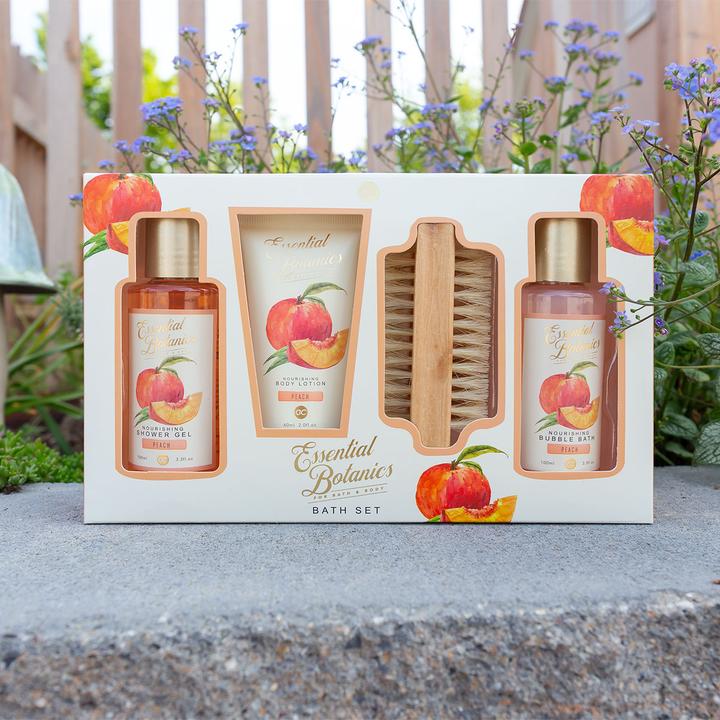 Actual product image Accentra Bath set ESSENTIAL BOTANICS - FRUITS in gift box, incl. 100ml shower gel, 100ml bubble bath, 60ml (Hair care set)
