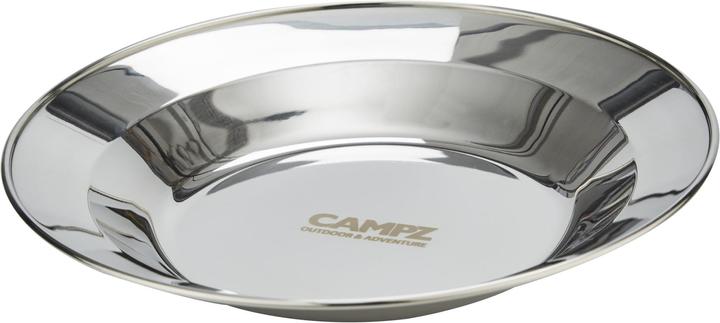 Produktbild Campz Edelstahl Teller flach 24cm