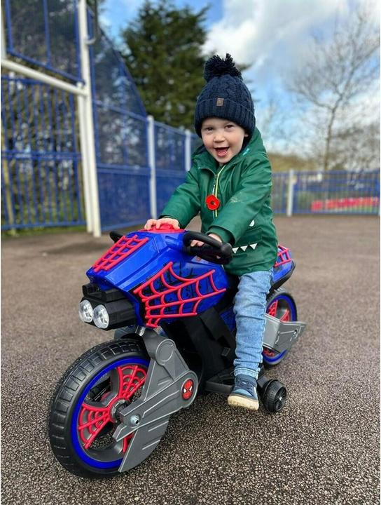Actual product image ‎Huffy Jeździk elektryczny dla dzieci Motocykl Spider-Man Huffy 17345W (7.20 V)