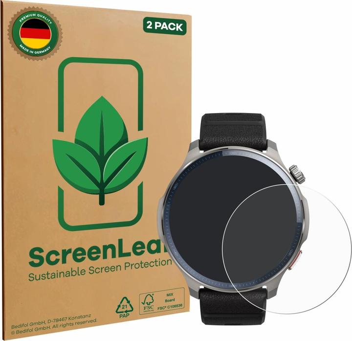 ScreenLeaf Screen Protector sustainable Screen Protection, clear, anti-scratch