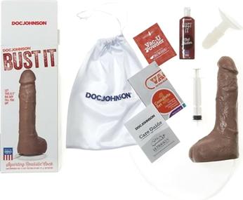 Produktbild Doc Johnson Squirting Realistic Cock - 1 oz. Nut Butter