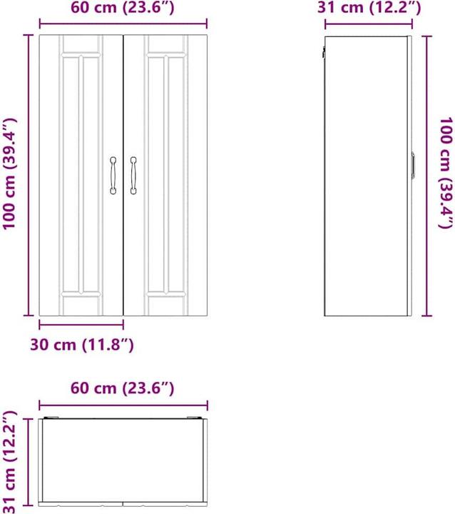 Immagine prodotto vidaXL Küchenschrank