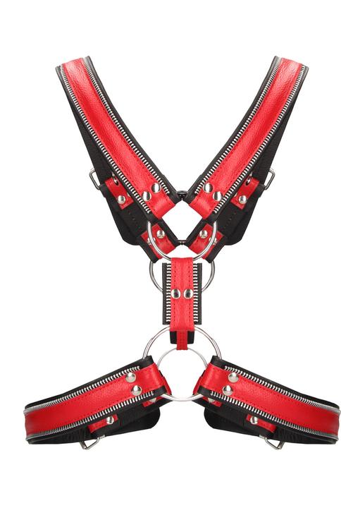 Produktbild Ouch! Z Series Scottish Harness/Red - L/XL (L)