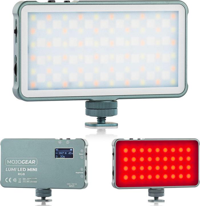 Mojogear Lumi LED Mini 6.5W - RGB (MG-L04-RGB) (Videolicht)