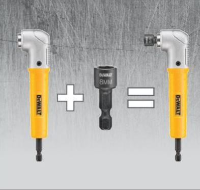 Actual product image DeWalt DT7463-QZ nut driver bit (3.5 cm)