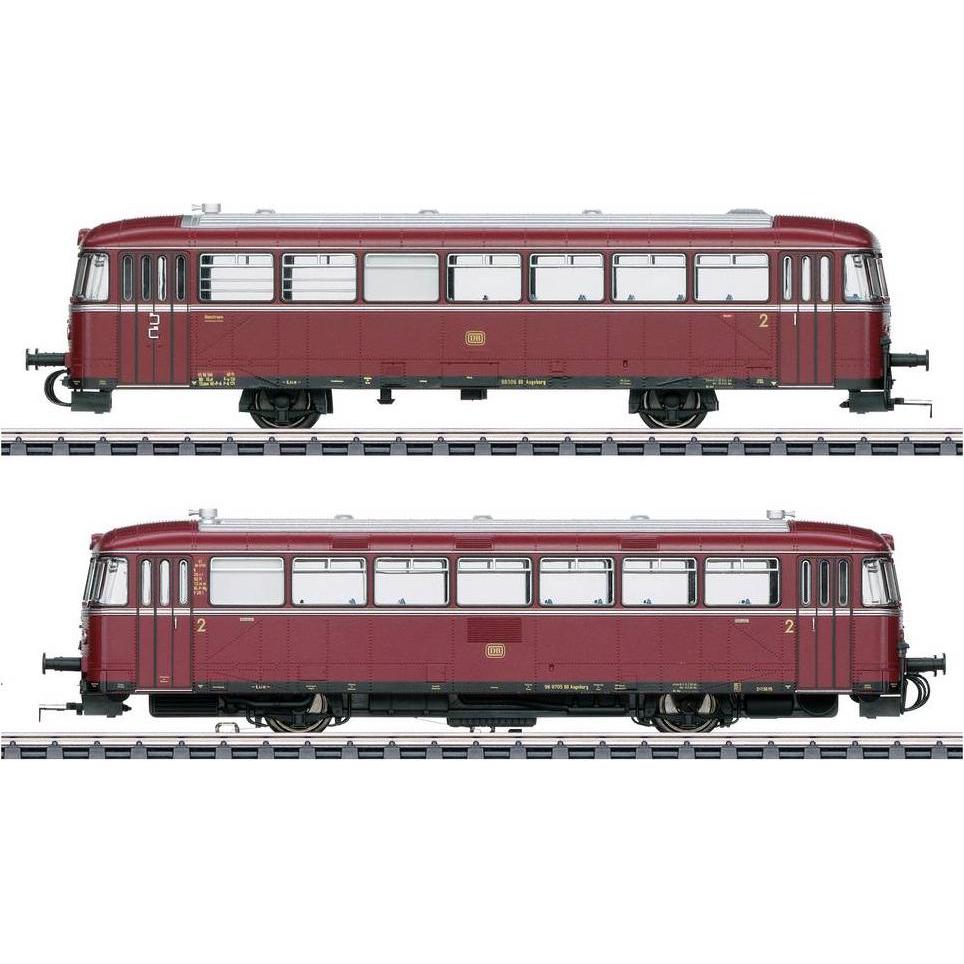 Märklin H0 Vagone Ferroviario VT 98.9 Controllo Rimorchio VS 98 (Traccia H0)