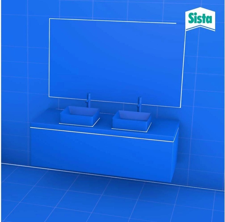 Actual product image Sista Bathroom + Kitchen transparent (0.18 kg, Transparent, 100 ml)
